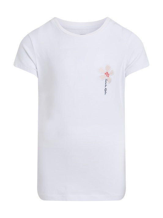 Calvin Klein - Bright White Flowers t -shirt