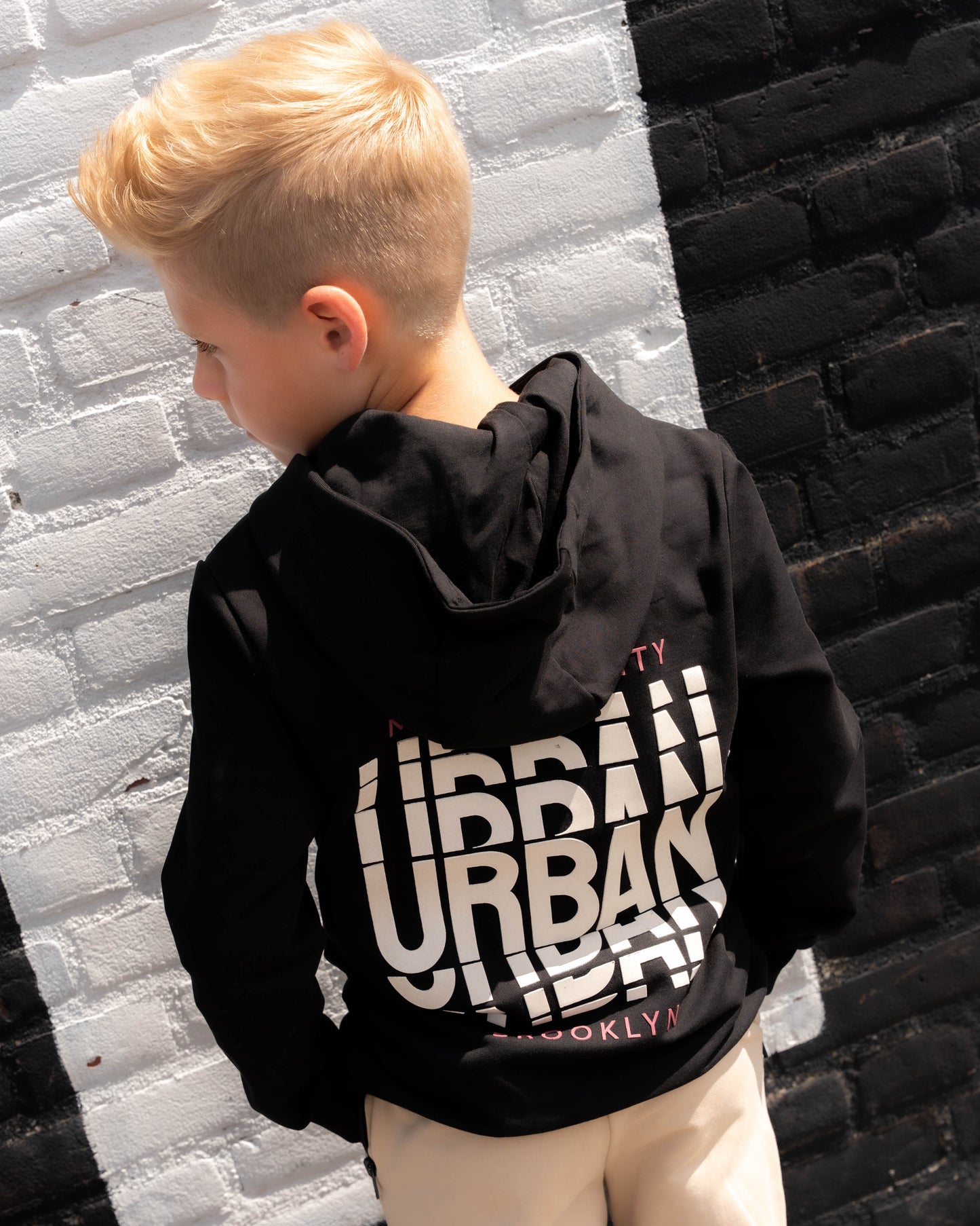 Skurk - Sweat à capuche backprint Siets