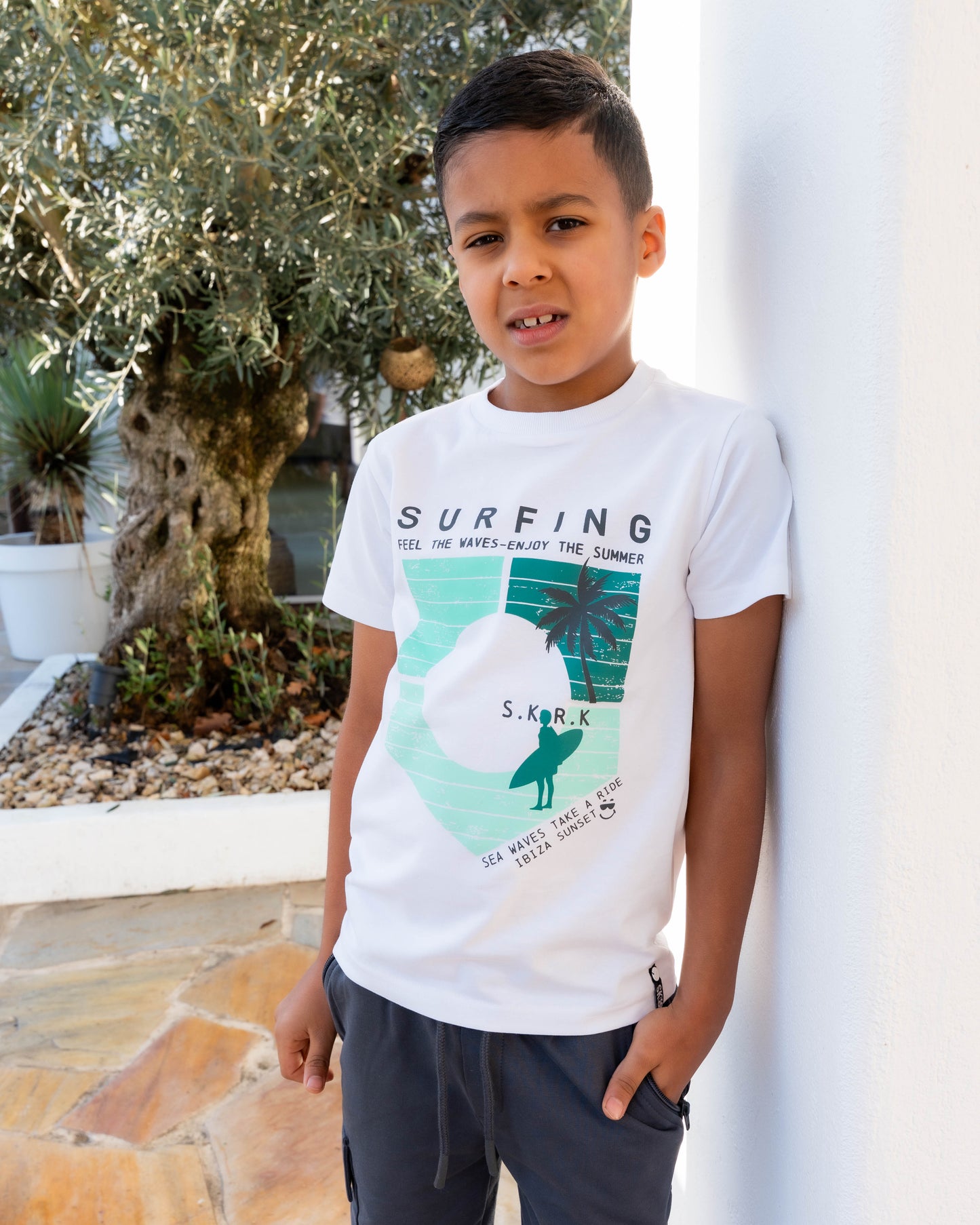 Skurk - T-shirtblanc Taco