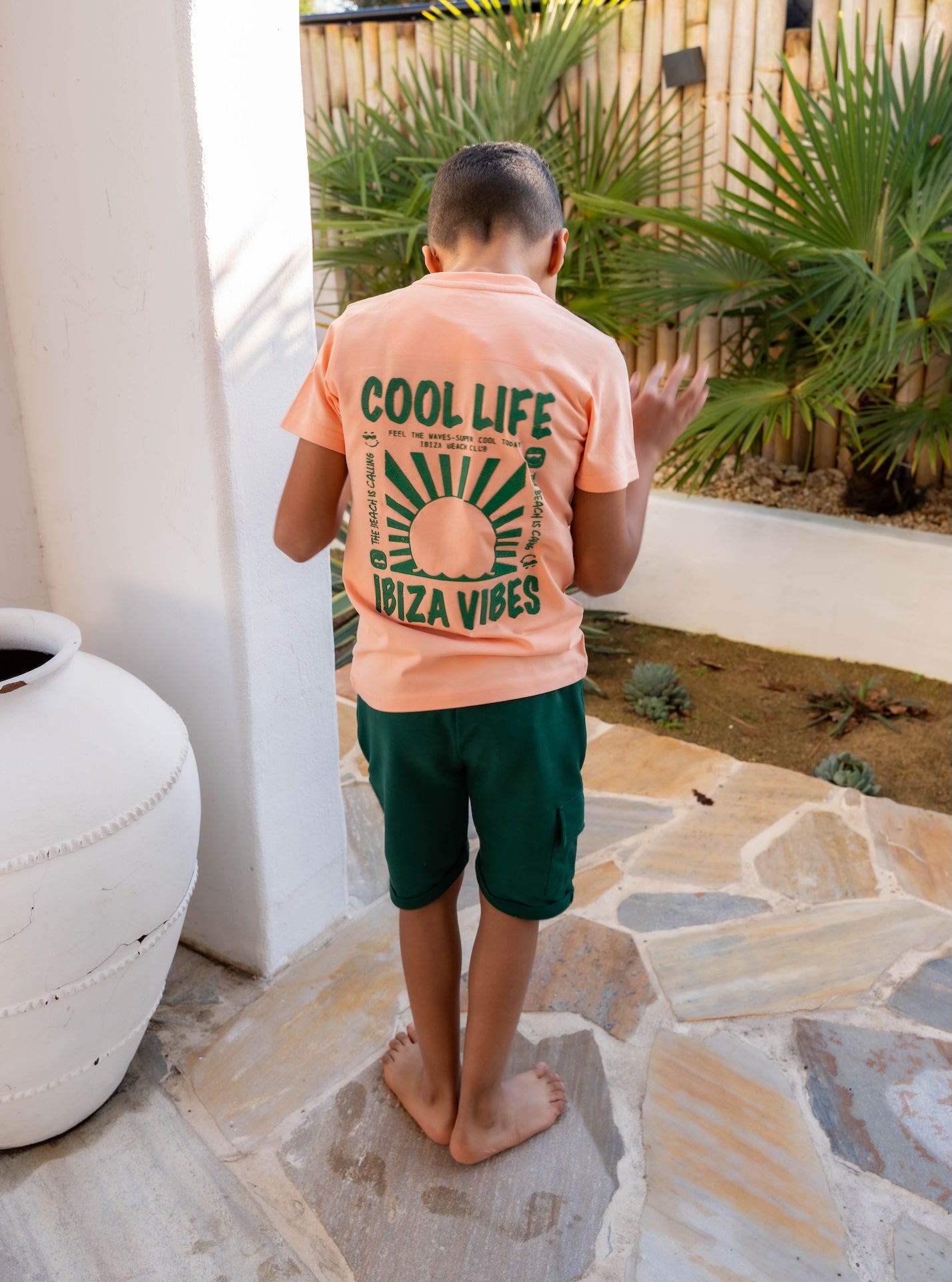 Skurk - T-shirt backprint pêche Tank