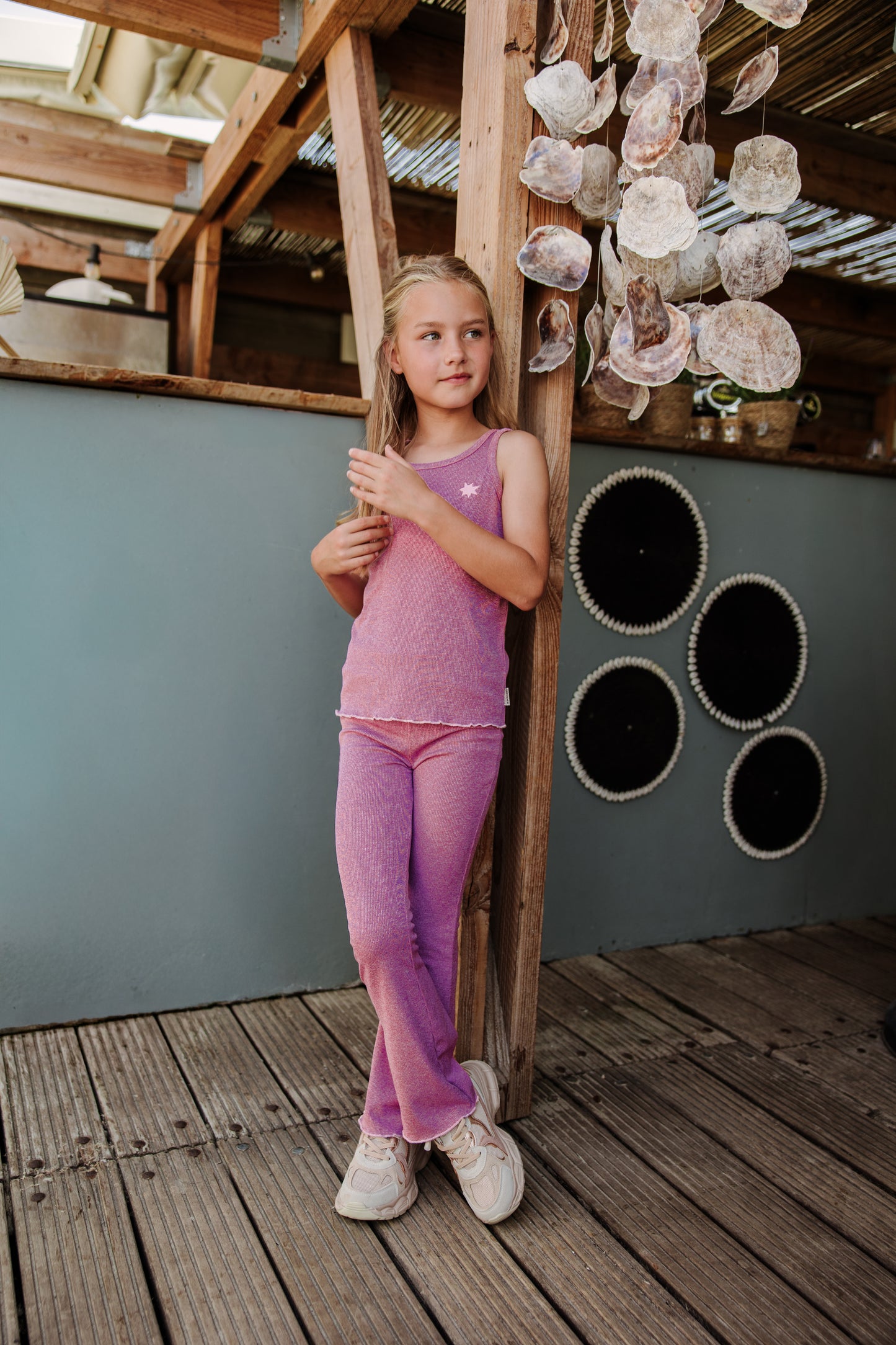 B.Nosy - Pina tulpenhouten broek