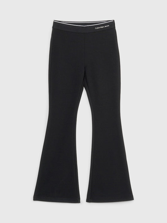 Calvin Klein - Pantalon noir tape punto