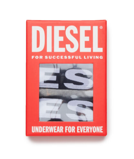 Diesel - Lot de 3 boxers (blanc - gris - noir)