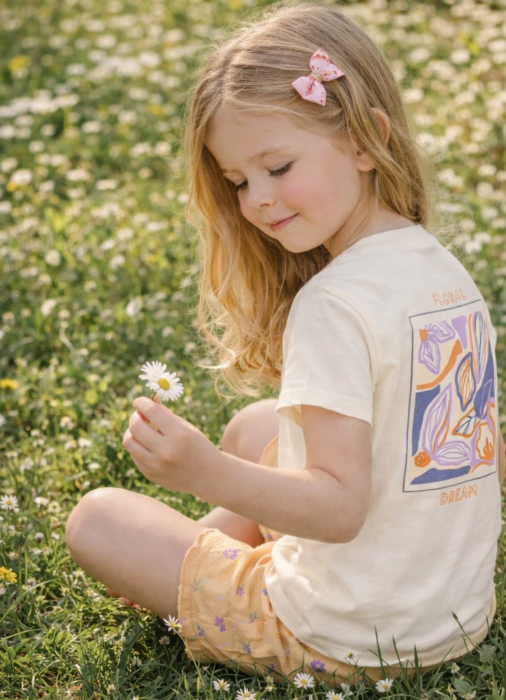 Quapi – T-Shirt mit Delilah-Rückenaufdruck