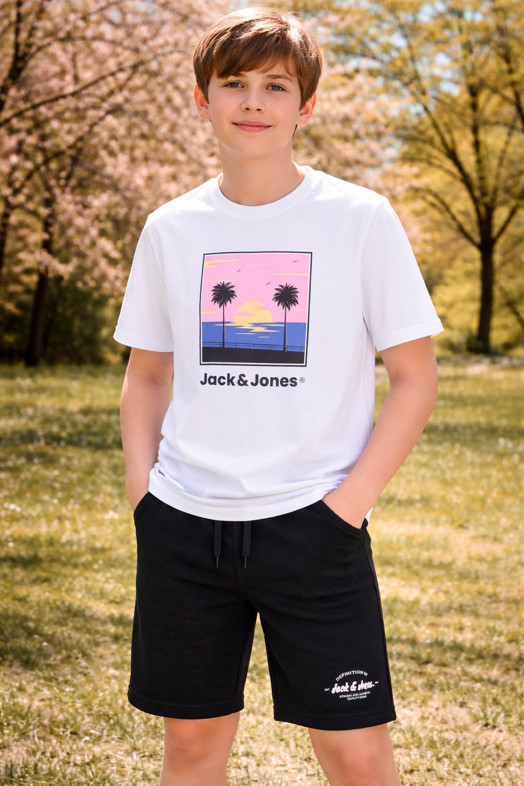 Jack&Jones - T-shirt blanc JJPERRY