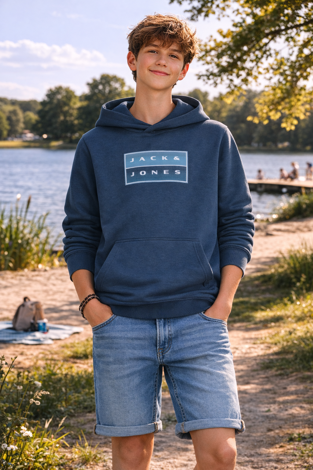 Jack&Jones - Sweat à capuche Outer Space JCOFUSION