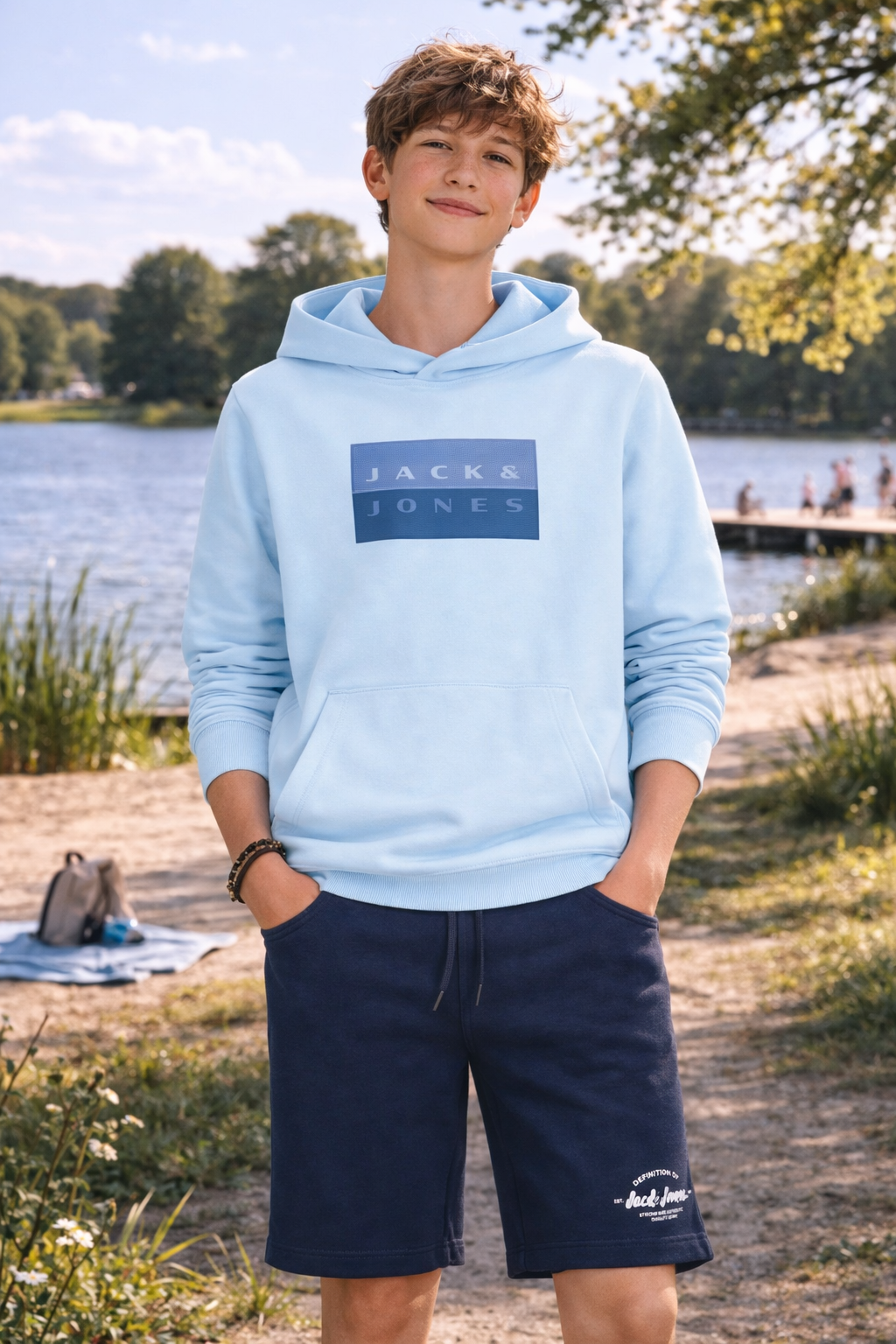 Jack&Jones - Sweat à capuche Omphalodes JCOFUSION