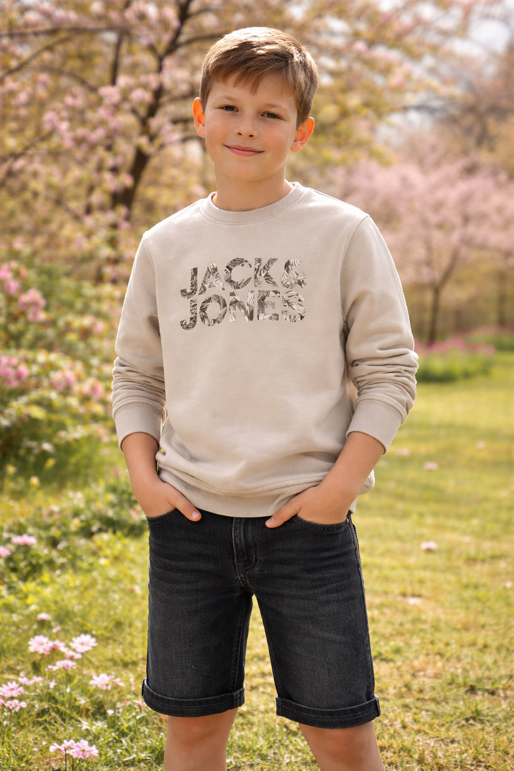 Jack&Jones - Sweat Moonbeam JJEJEFF