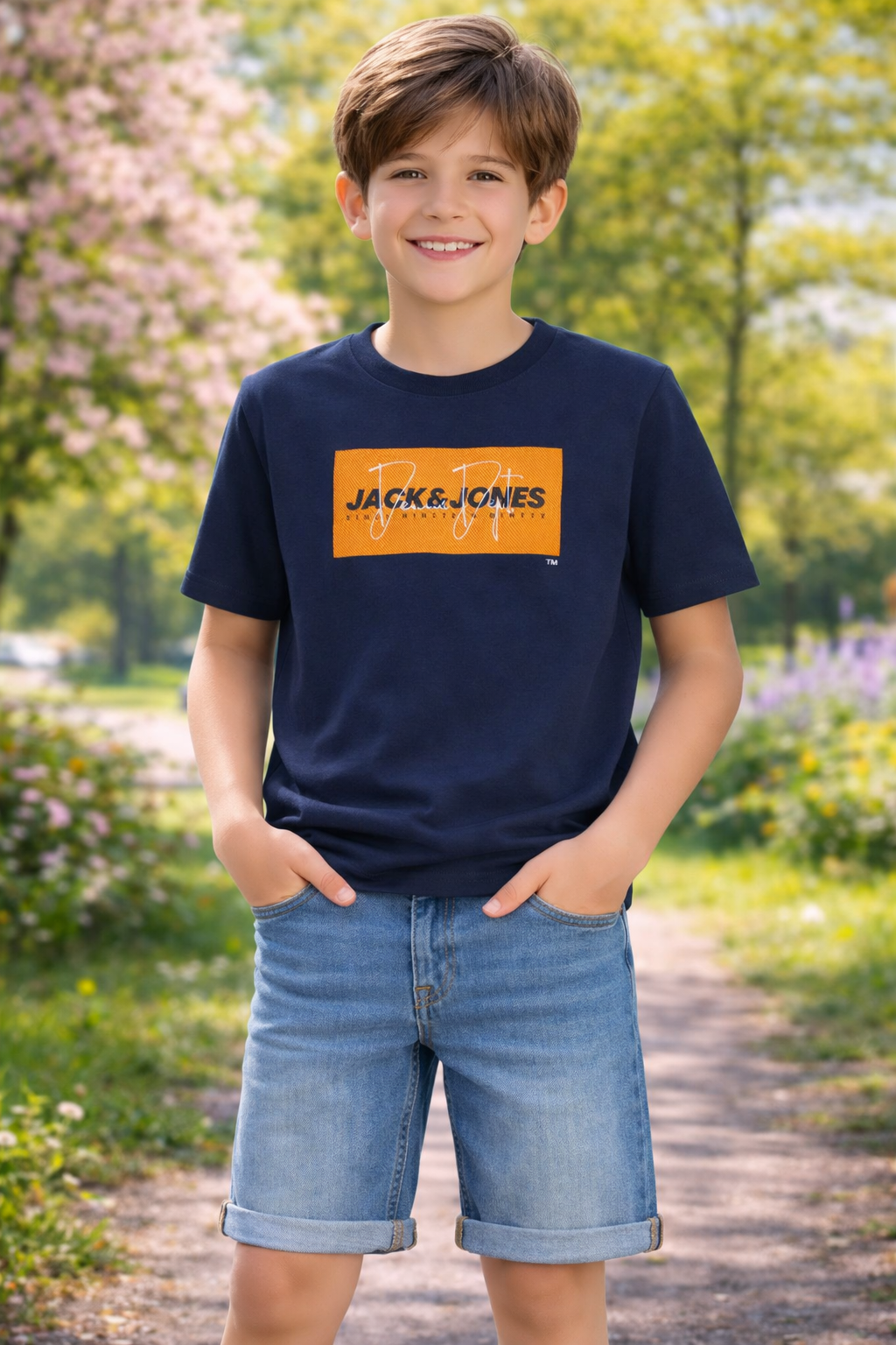 Jack&Jones - T-shirt Navy Blazer JJCOLE