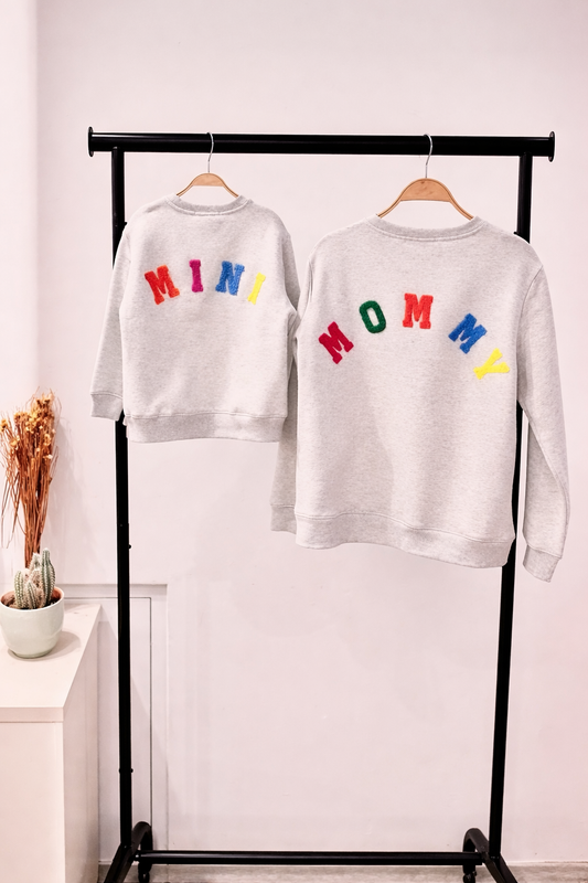Mère & Fille - Sweat mixte MINI ou MOMMY