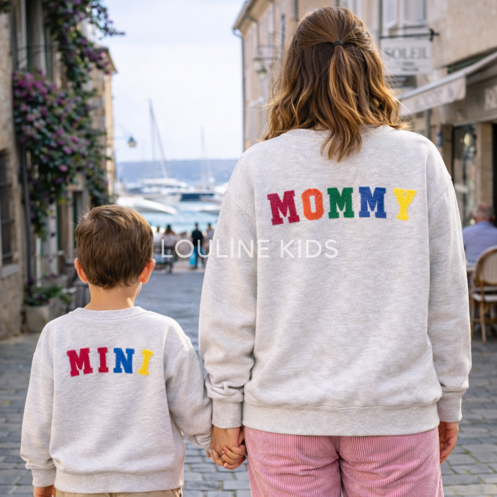 Mère & Fille - Sweat mixte MINI ou MOMMY