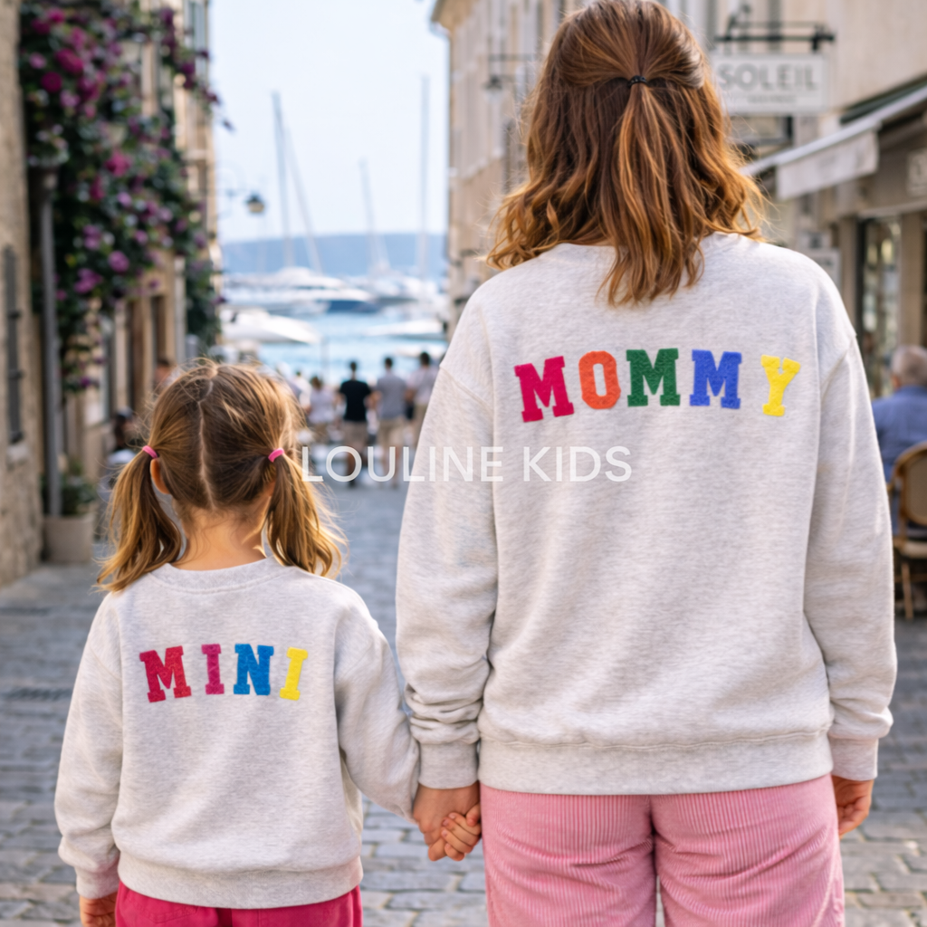 Mère & Fille - Sweat mixte MINI ou MOMMY