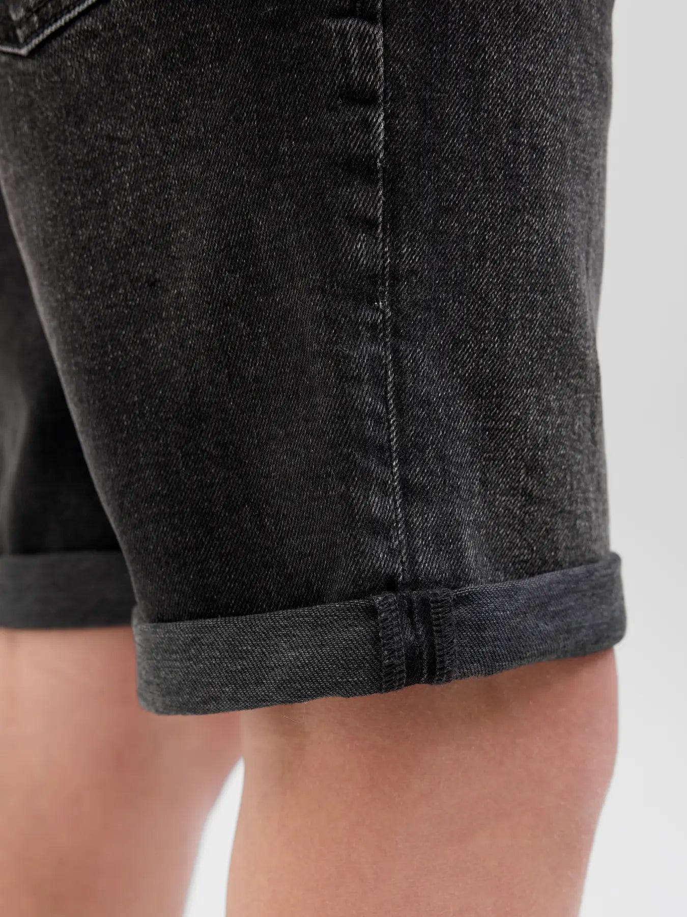 Jack&Jones - Short JJIRICK black denim 360