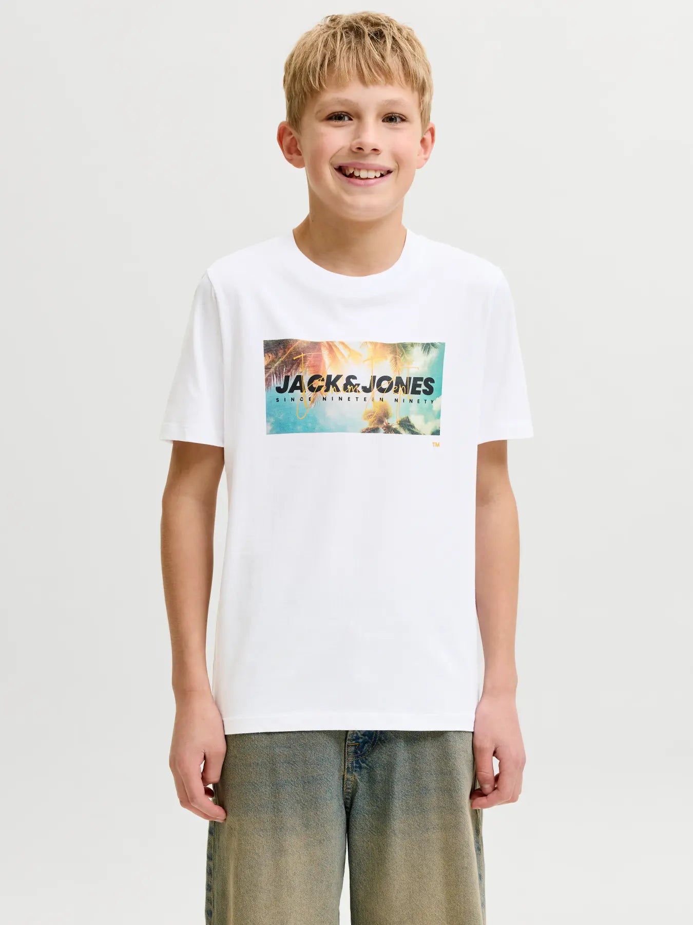 Jack&Jones - T-shirt blanc JJINDIANA