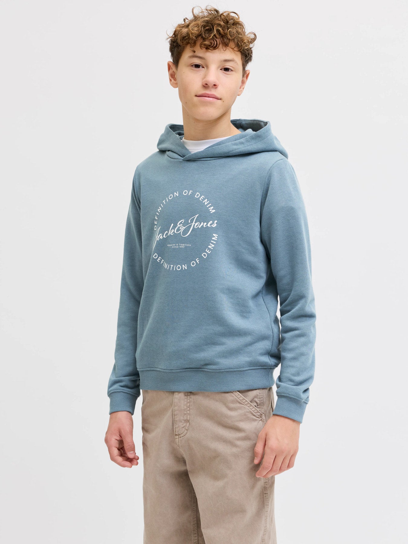 Jack&Jones - Sweat à capuche Blue Mirage JJGRAYSON
