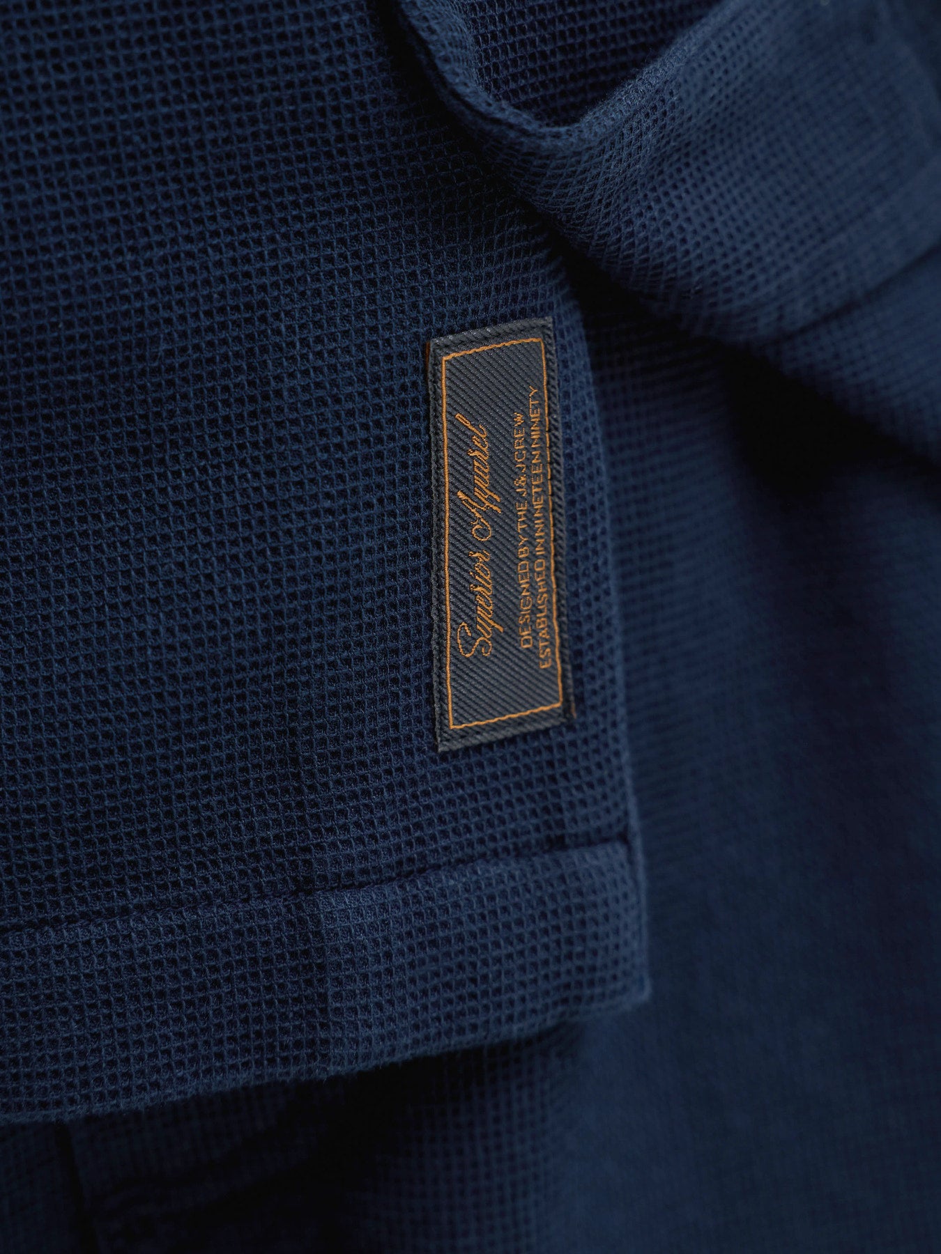 Jack & Jones - JJ GLOBAL marineblauw overhemd