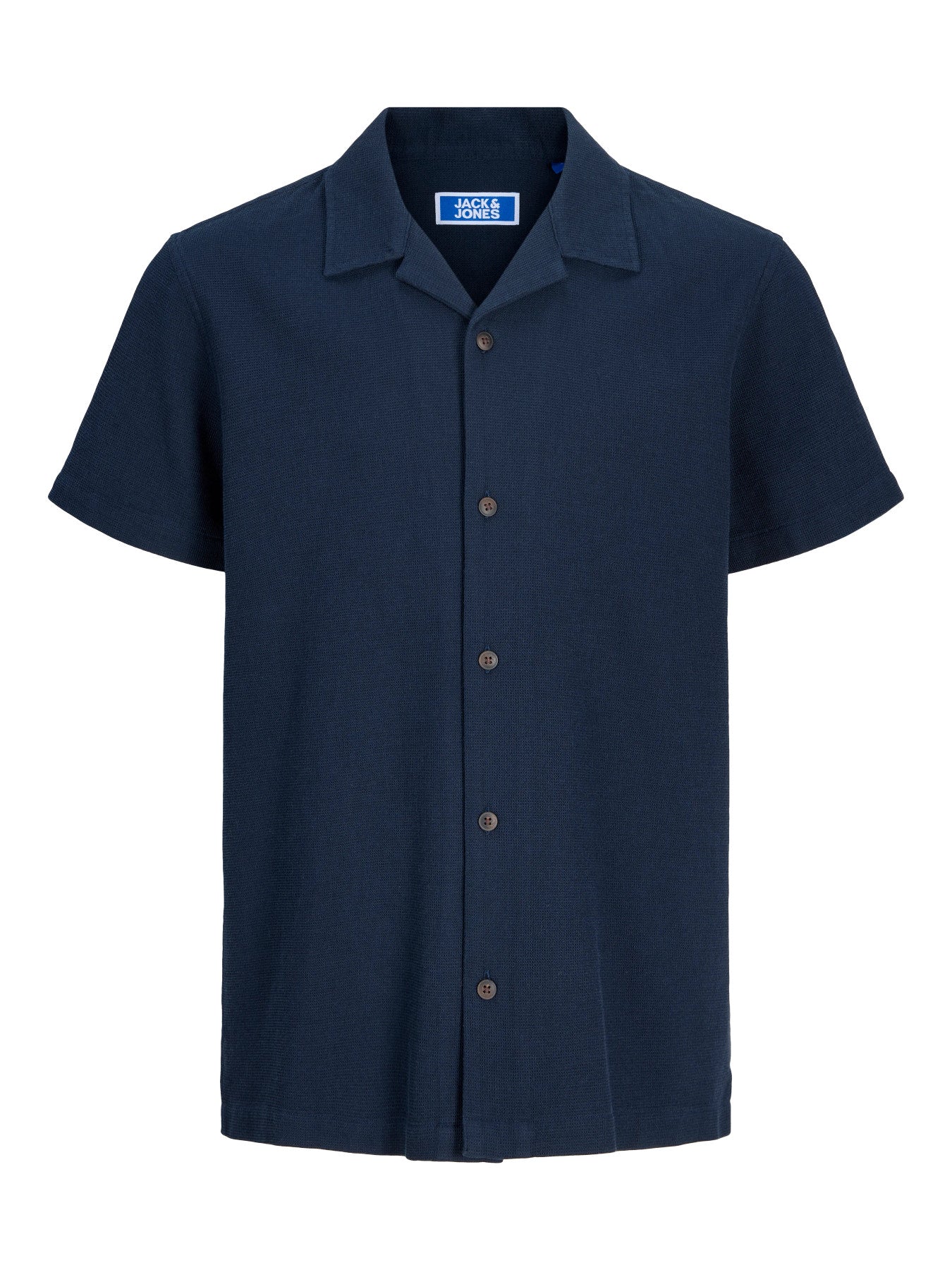 Jack & Jones - JJ GLOBAL marineblauw overhemd