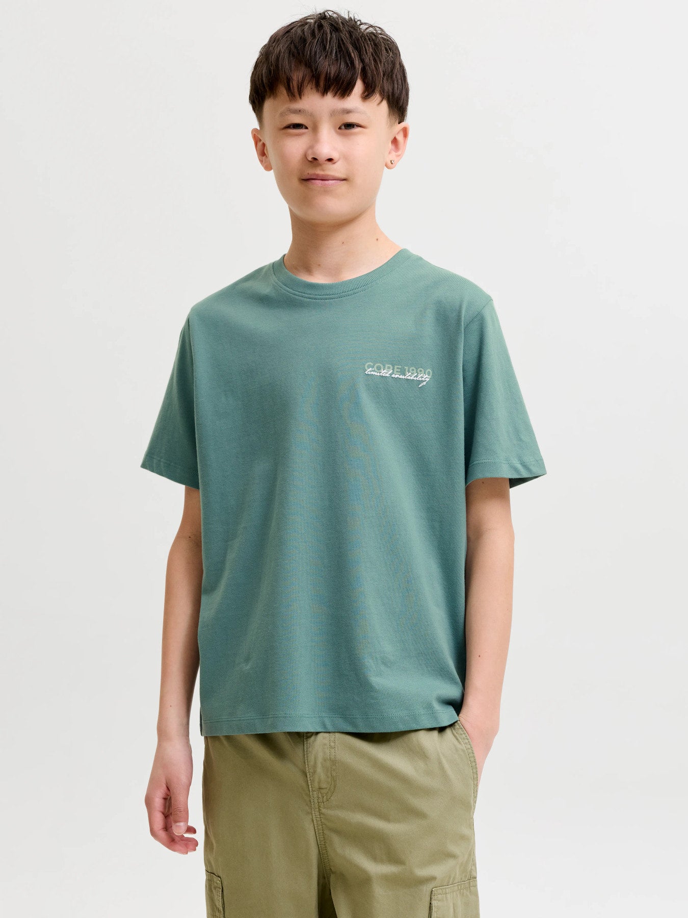 Jack & Jones - Camiseta estampado espalda Atlántico Norte JCOETERNA