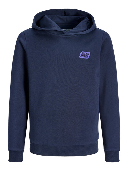 Jack&Jones - Sweat à capuche navy JJAMI