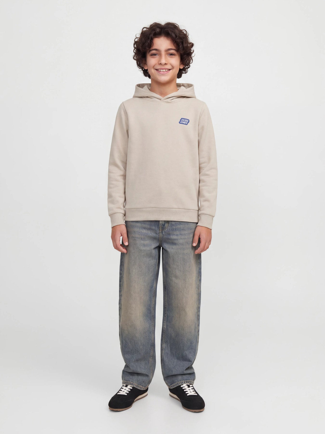 Jack&Jones - Sweat à capuche moonbeam JJAMI