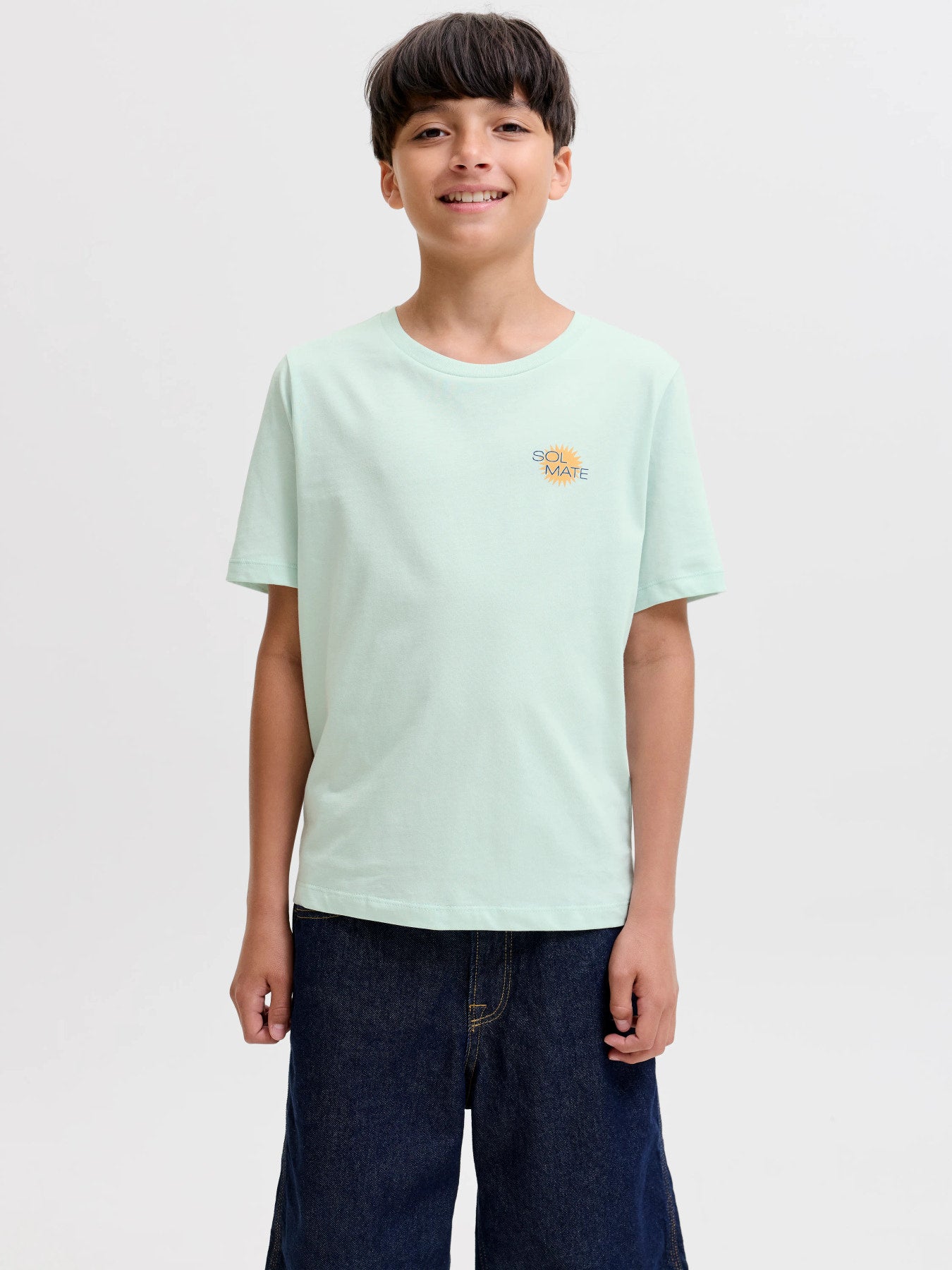 Jack&Jones - T-shirt Pale Blue JORSUN