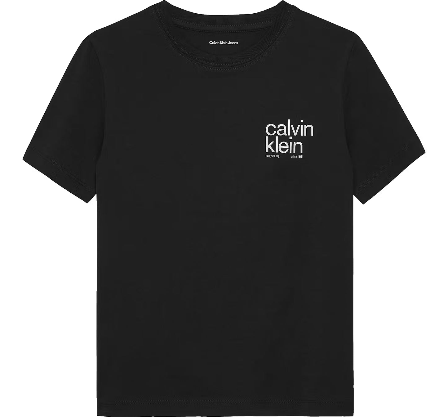 Calvin Klein - T-shirt noir régular small graphic