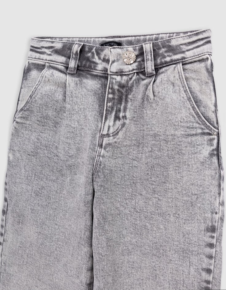 IKKS - Jeans ballon gris White Rock Odyssey