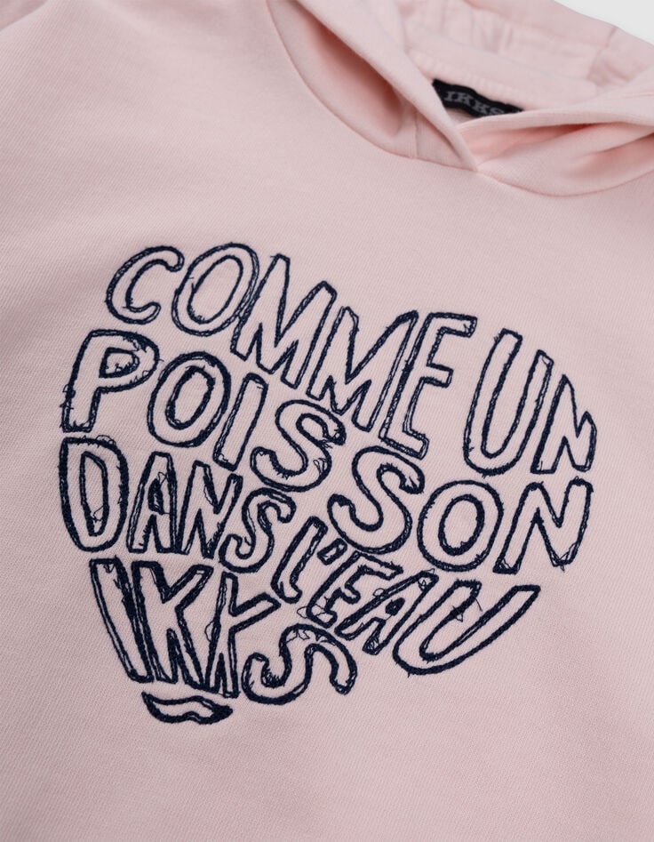 Ikks - Kapuze -Sweatshirt "wie ein Fisch im Wasser" Wasserträume