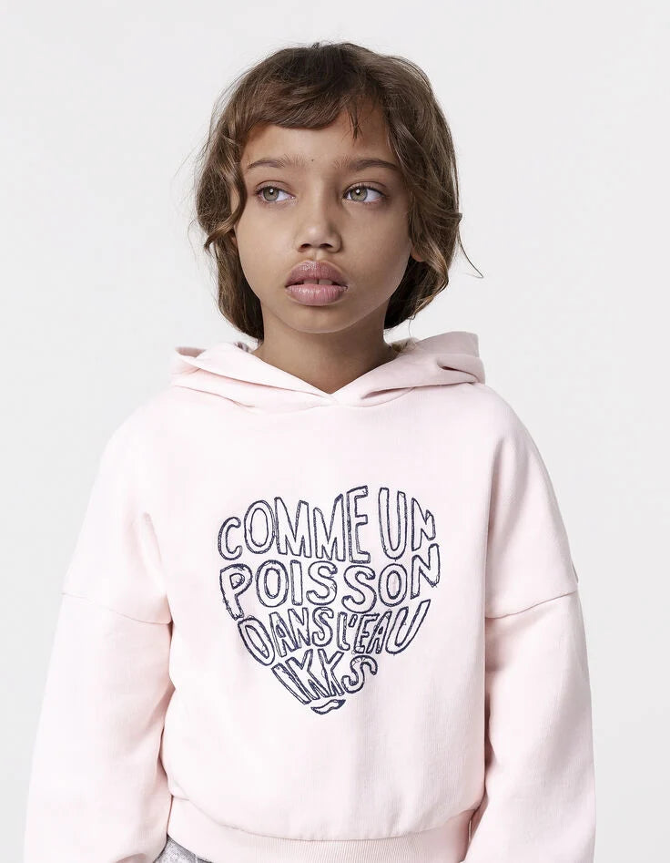 Ikks - Kapuze -Sweatshirt "wie ein Fisch im Wasser" Wasserträume