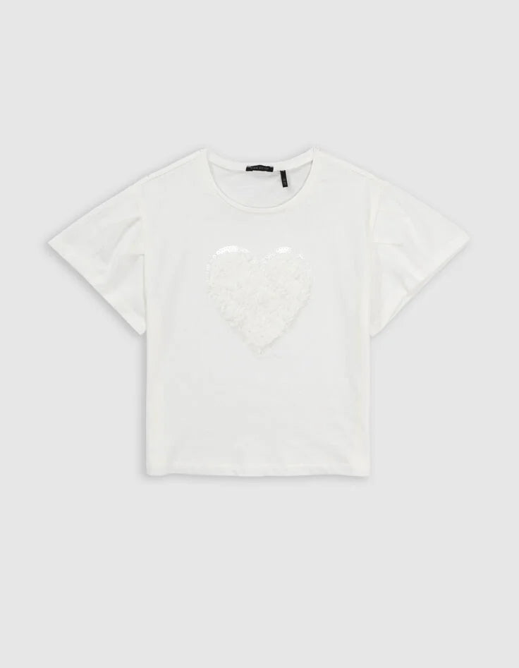 IKKS - T-shirt Ivoire White Label