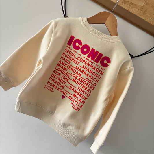 Mère & Fille - Sweat vanille ICONIC