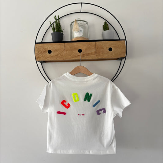 Mère & Fille - T-shirt blanc mixte ICONIC