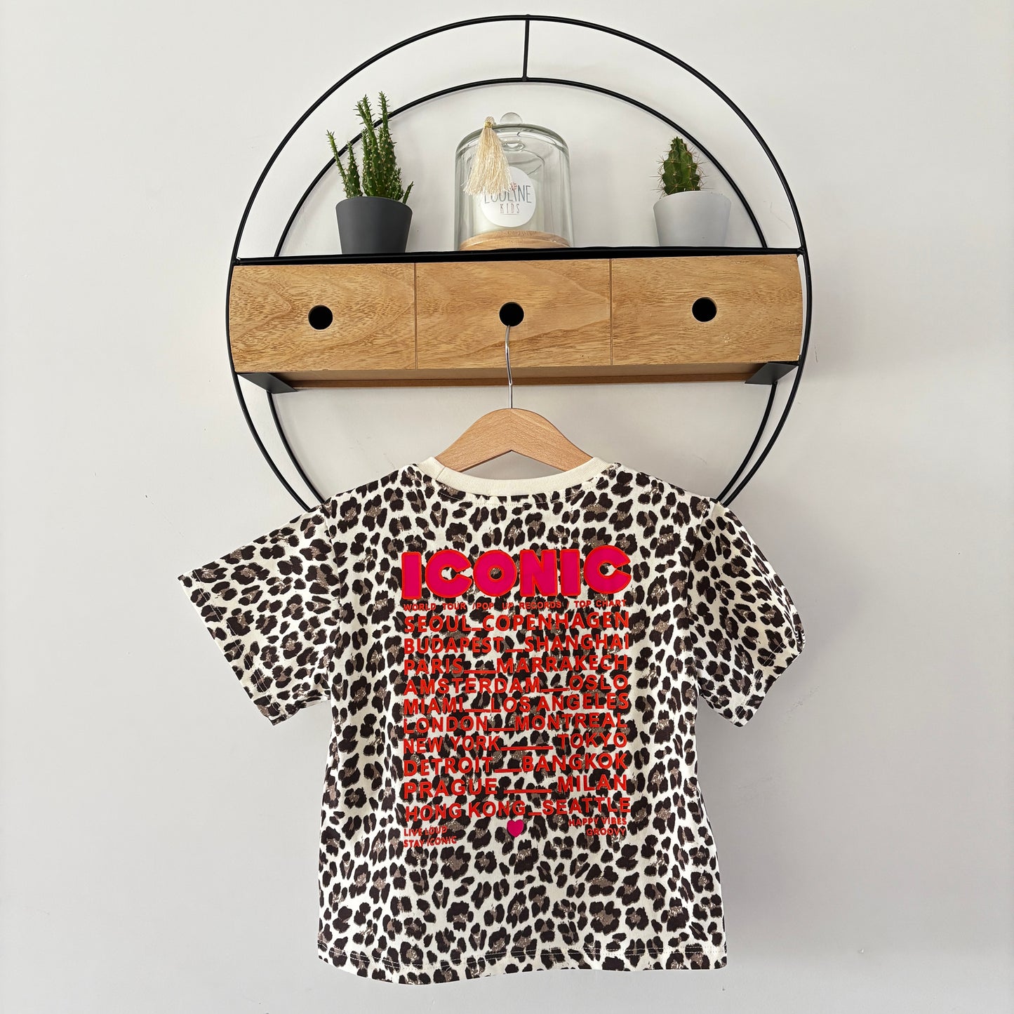 Mère & Fille - T-shirt léopard ICONIC