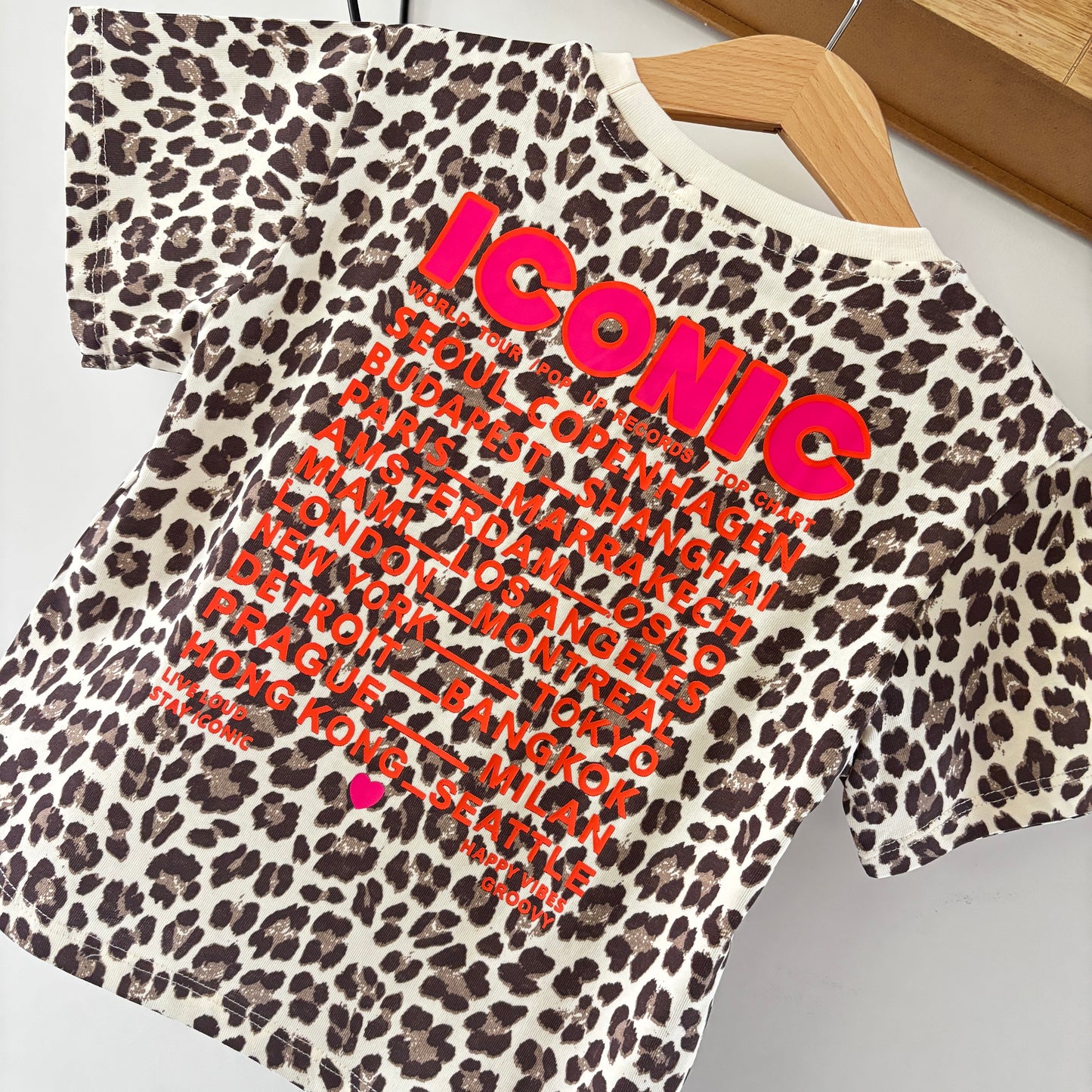 Mère & Fille - T-shirt léopard ICONIC