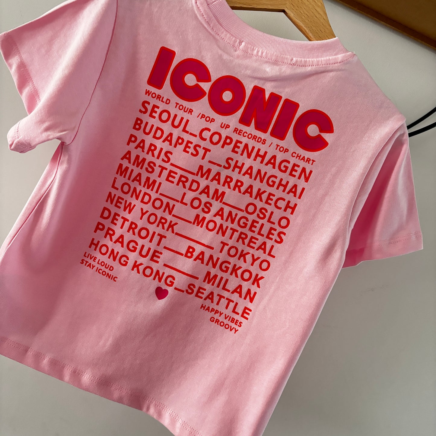 Mère & Fille - T-shirt rose clair ICONIC