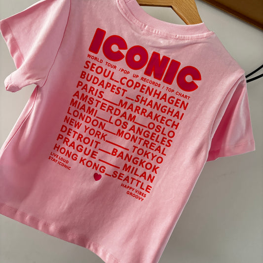 Mère & Fille - T-shirt rose clair ICONIC