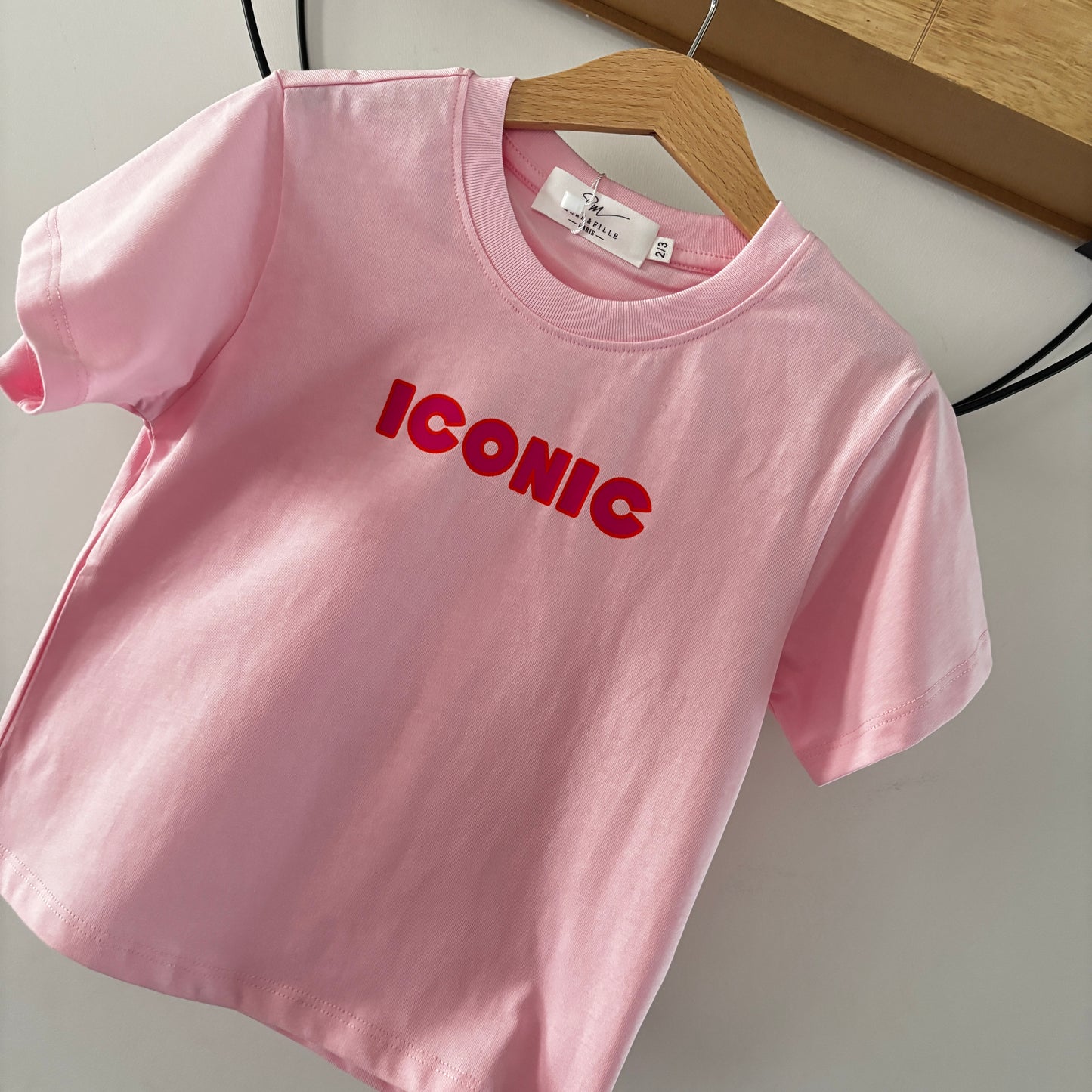 Mère & Fille - T-shirt rose clair ICONIC