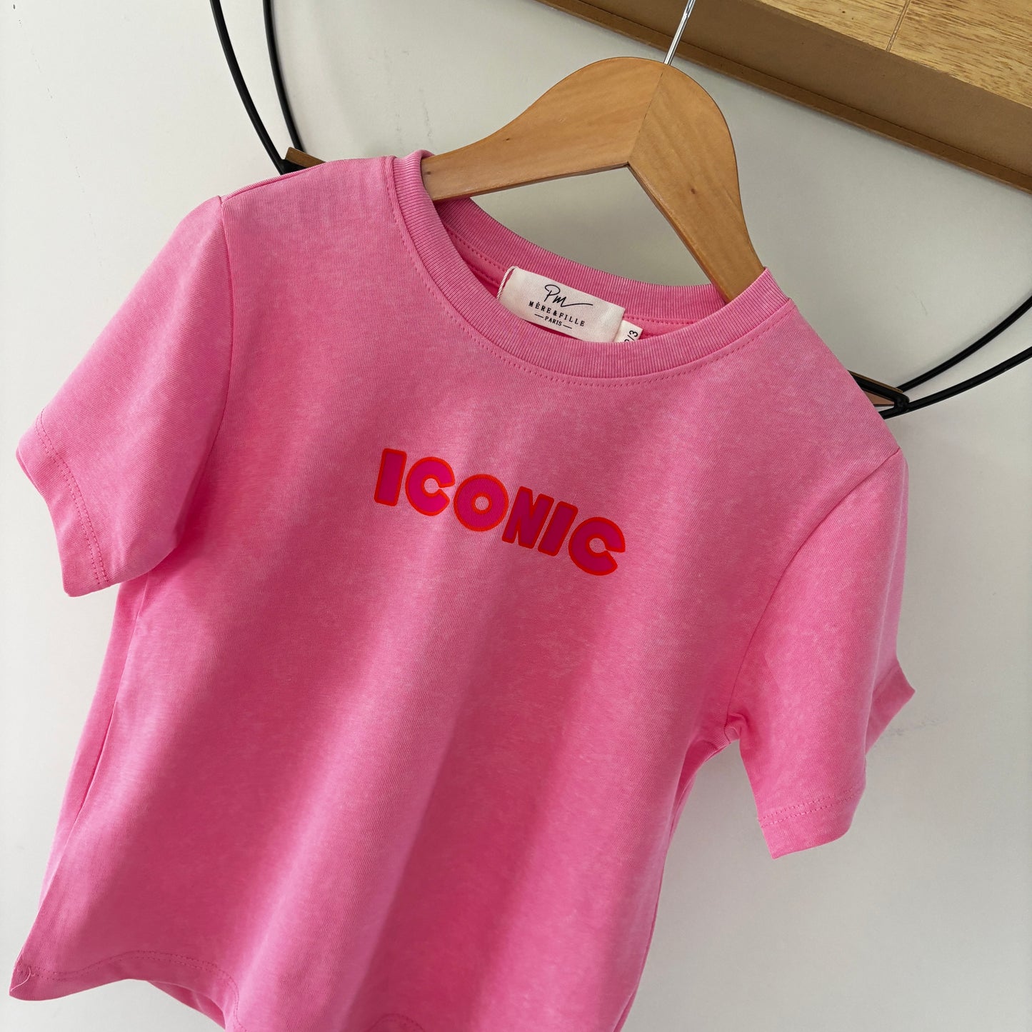 Mère & Fille - T-shirt rose foncé ICONIC