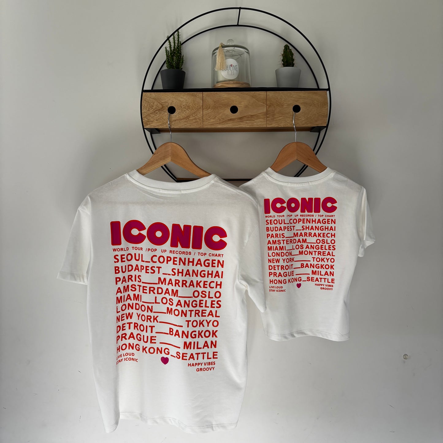 Madre e hija - Camiseta blanca ICÓNICA