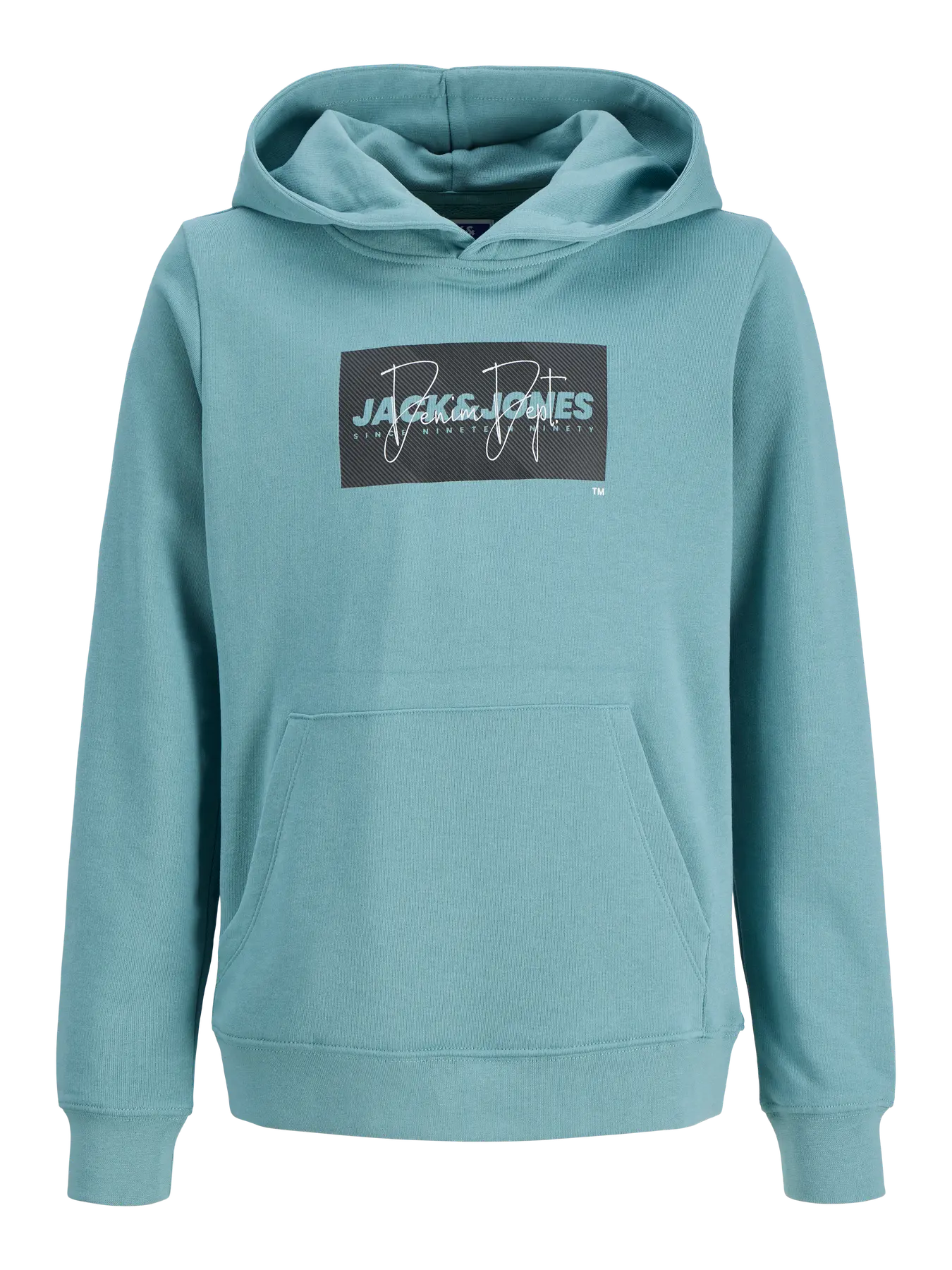 Jack & Jones - JJ COLE Sudadera con capucha azul mineral