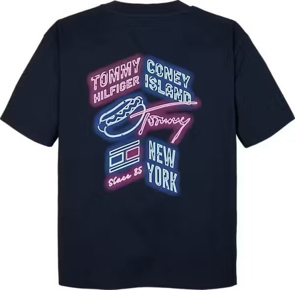 Tommy Hilfiger - Backprint Dark Night Navy T -shirt