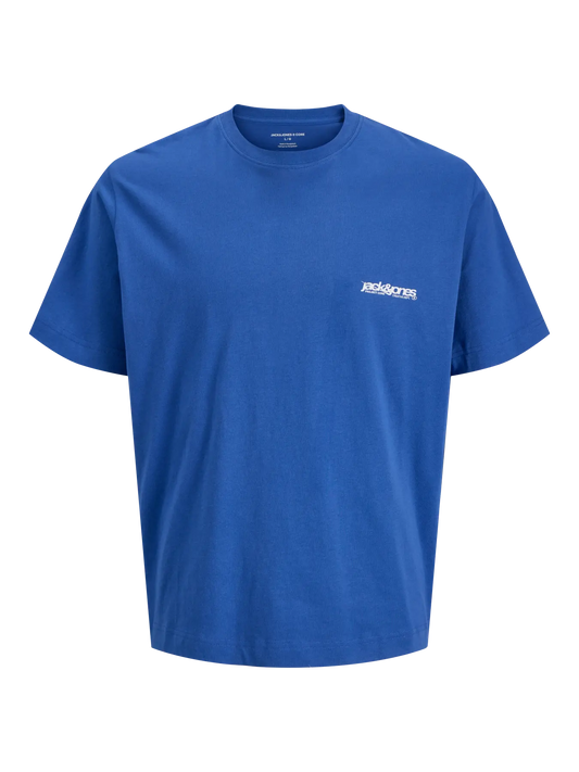 Jack&Jones - T-shirt backprint Blue JWHUNION