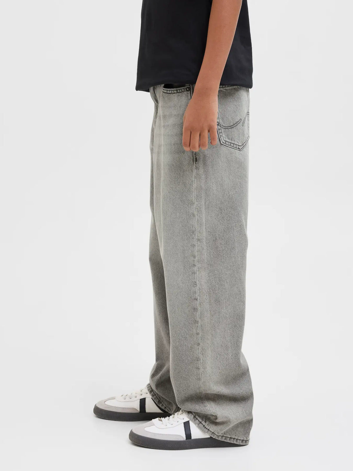 Jack&Jones - Jeans gris JJIALEX 554