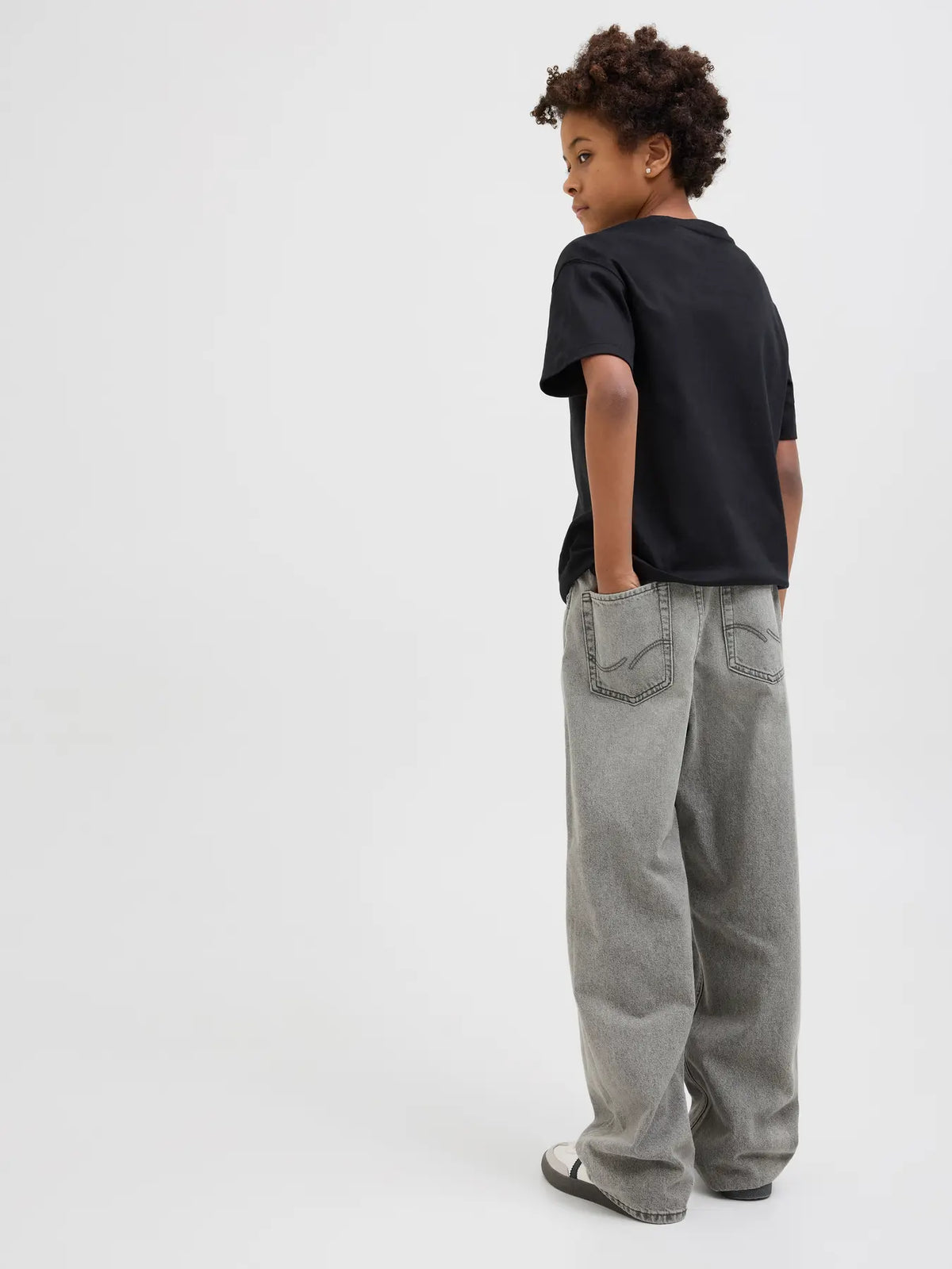 Jack&Jones - Jeans gris JJIALEX 554