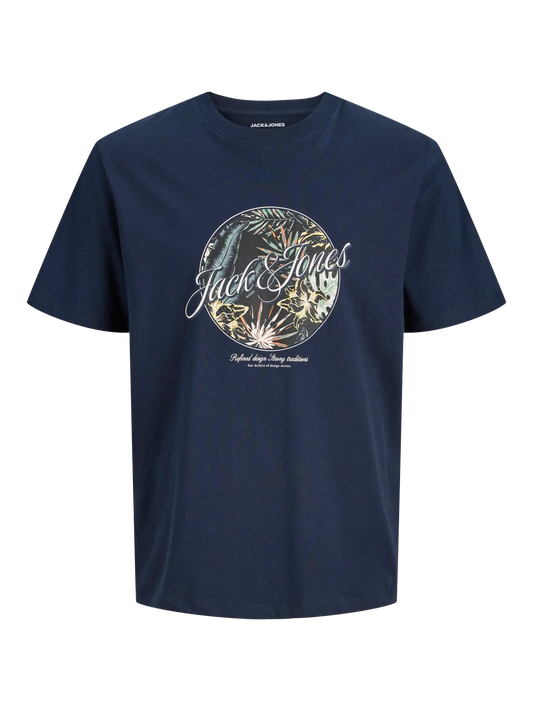 Jack&Jones - T-shirt Navy Blazer JJHONOLULU