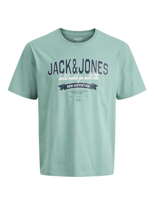 Jack&Jones - T-shirt Mineral Blue JJELOGO