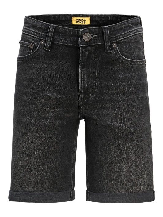 Jack&Jones - Short JJIRICK black denim 360