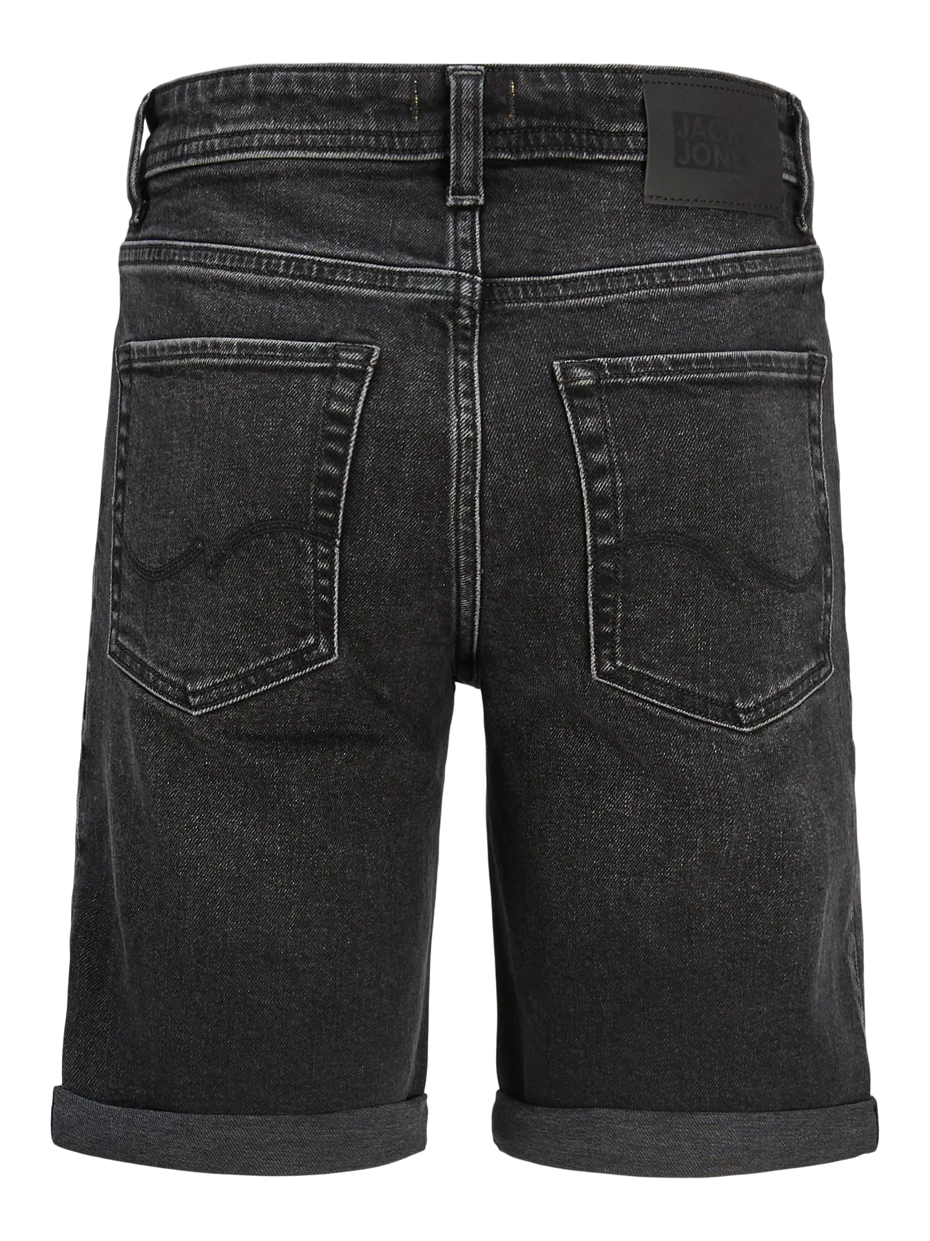 Jack&Jones - Short JJIRICK black denim 360
