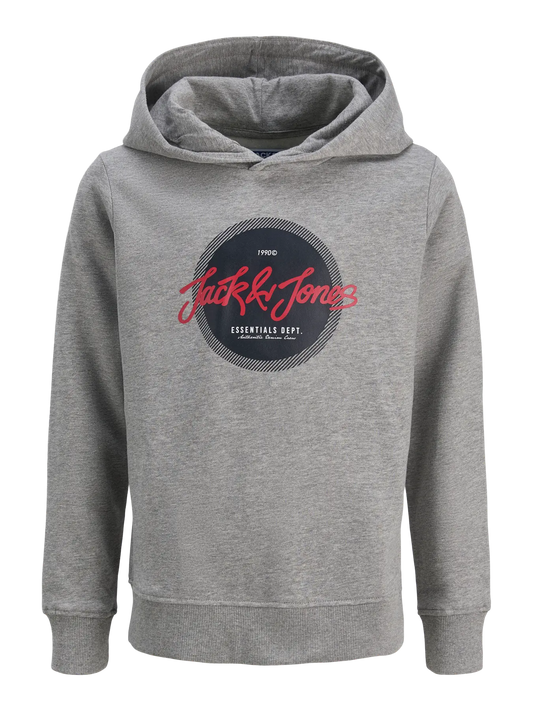 Jack&Jones - Sweat à capuche Light Grey JJURBAN