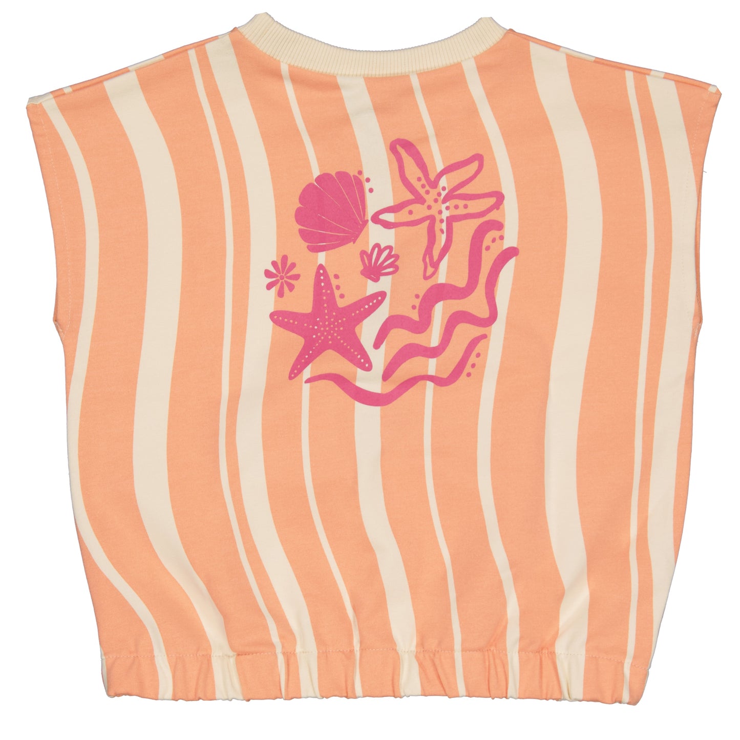 Quapi - Backprint Fean ärmellose Sweatshirt